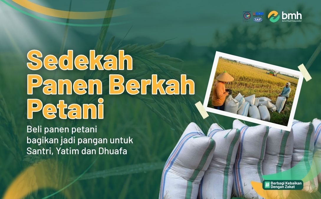 Gerakan Pangan Berkah: Beli Hasil Panen Petani Lampung, Bagikan untuk Santri, Yatim & Dhuafa